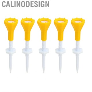 Calinodesign Golf Tees Kit  Rubber Yellow Tee for Club