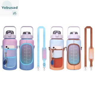 [Yobusad.th] กระเป๋าสะพายไหล่ ผ้านีโอพรีน ขนาด 2 ลิตร สําหรับใส่ขวดน้ํา