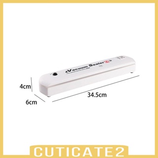 [Cuticate2] เครื่องซีลสูญญากาศ อเนกประสงค์ น้ําหนักเบา สําหรับซีลถุงผลไม้ ขนมปัง ขนมขบเคี้ยว เนื้อสัตว์ทะเล