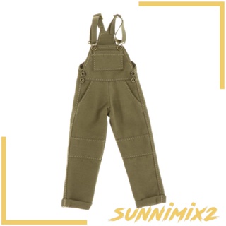 [Sunnimix2] กางเกงคาร์โก้ แฮนด์เมด ขนาดเล็ก 6 นิ้ว สําหรับตุ๊กตา 1/12