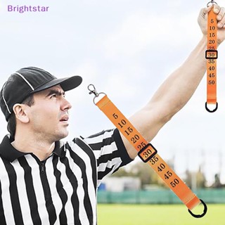 Brightstar คลิปโซ่ไนล่อน สําหรับมาร์กเกอร์นักฟุตบอล นักตัดสิน นักฟุตบอล สําหรับผู้ชาย