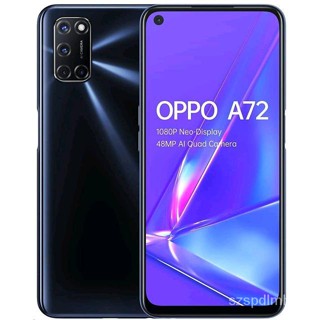 สมาร์ทโฟน Oppo A72 5G 6.5 นิ้ว 5000Mah แบตเตอรี่ ใช้งานได้นาน