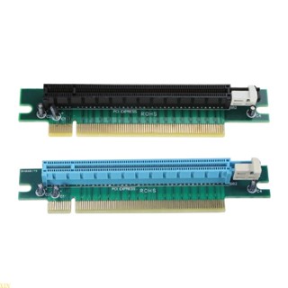 Xin PciE การ์ดอะแดปเตอร์ขยาย PciE มุมขวา 90 องศา PciE PciExpress 16X อุปกรณ์เสริม สําหรับเซิร์ฟเวอร์แชสซี 1U