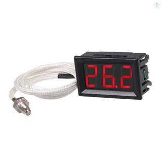 XH-B310 Industrial Digital Thermometer 12V Temperature Meter K-type M6 Thermocouple Tester -30~800℃ Thermograph High Accuracy with LED-Display