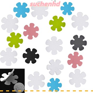 Suchenhd สติกเกอร์ติดอ่างอาบน้ํา กันลื่น ทนทาน พร้อมที่ขูด สําหรับห้องน้ํา