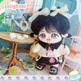 SOLIGHTER Solighter ชุดเสื้อผ้าตุ๊กตา 20 ซม. อุปกรณ์เสริม สําหรับตุ๊กตาไอดอล