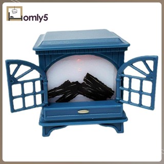 [Homyl5] เตาผิง สเกล 1/12 สีแดง อุปกรณ์เสริม สําหรับตกแต่งบ้านตุ๊กตา DIY