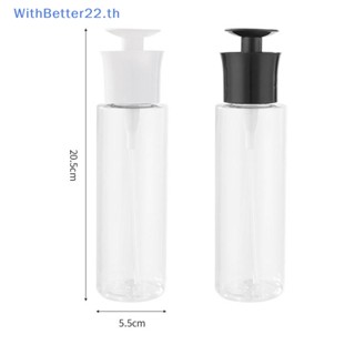 Withbetter ขวดพลาสติกเปล่า เติมได้ ขนาดพกพา 300 มล. สําหรับใส่น้ํายาล้างเล็บ