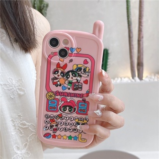 เคสโทรศัพท์มือถือ ซิลิโคน ลายการ์ตูนตํารวจน้อย สีชมพู น่ารัก สําหรับ Apple Iphone 14 11 13 12 pro max 13ProMax 11 12ProMax 14Pro