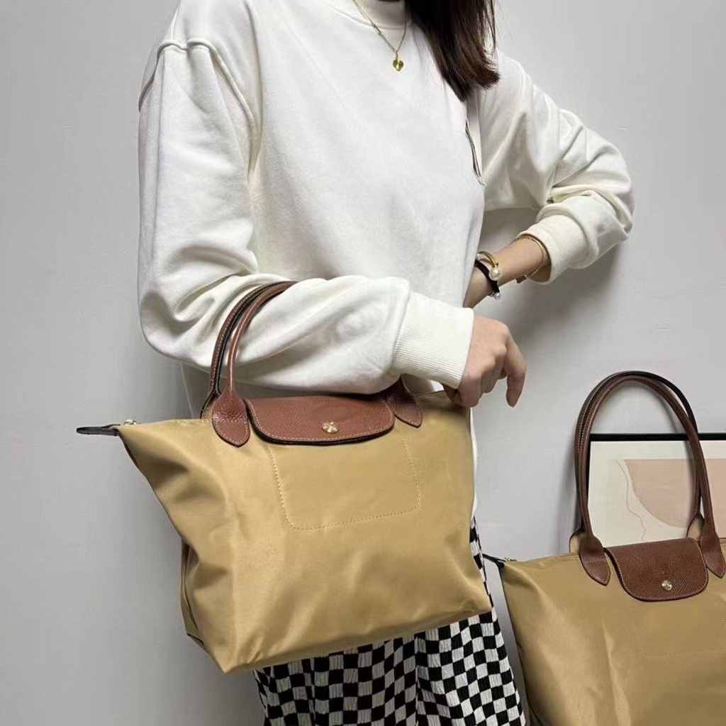 War Horse กระเป๋าถือสตรี Tote Bag หนังแคนวาสสีเหลืองทะเลทรายใหม่