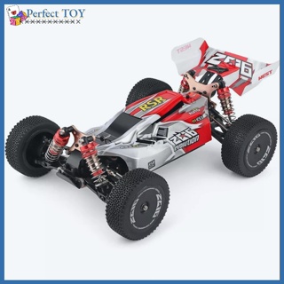 Pst Wltoys 144001 โมเดลรถแข่งบังคับ ความเร็วสูง 1/14 2.4g 4wd 60 กม./ชม. (แพ็คเกจกําหนดเอง) ไม่มีกล่องสี