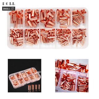 ⭐NEW ⭐Premium Crimp Connectors Terminal Kit includes 210Pcs Copper Tube for Wire Cable