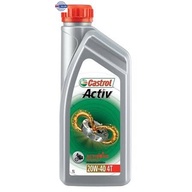 น้ำมันเครื่อง Castrol Active 4T 20w40 ขนาด 1 ลิตร