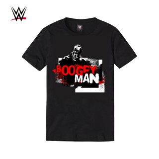 เสื้อยืด แขนสั้น พิมพ์ลาย WWE GOOGEY MAN TRENDY สําหรับผู้ชาย