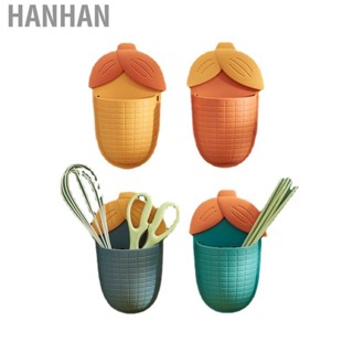 Hanhan Wall Mounted Storage Rack  Shape Multipurpose Bathroom  Holder Organizer for Kitchen Office