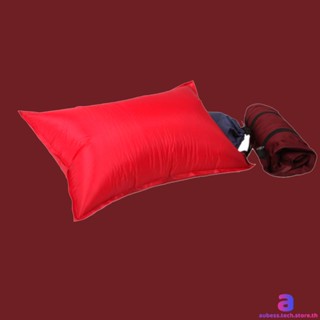 ใหม่ Self-Inflatable Cushion ฟองน้ำ Ultralight พับขนาดกะทัดรัดอัตโนมัติ Inflatable Cushion Travel Camping หมอน AUBESSTECHSTORE