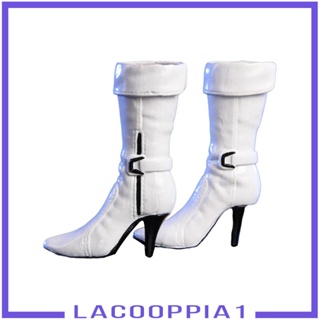 [Lacooppia1] รองเท้าส้นสูง หนัง PU ทนทาน สเกล 1/6 ยาว 3.5 ซม. สําหรับตุ๊กตา ฟิกเกอร์แอกชัน 12 นิ้ว DIY