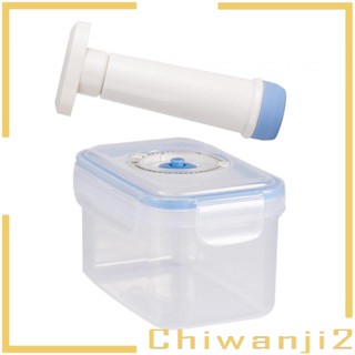 [Chiwanji2] กล่องสูญญากาศ วางซ้อนกันได้ อเนกประสงค์ สําหรับเก็บอาหารแห้ง สลัด ผัก ผลไม้