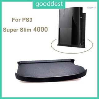 Goo ฐานเมาท์ขาตั้ง แนวตั้ง กันลื่น ติดตั้งง่าย สําหรับเกมคอนโซล PS3 Super Slim 4000