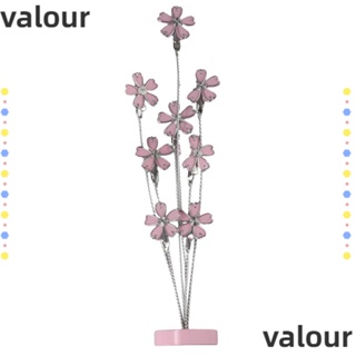 Valour คลิปหนีบรูปภาพ รูปดอกซากุระ โลหะ สีชมพู สําหรับบ้าน