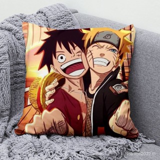 ★One Piece★หมอนรองข้อต่อ ลายการ์ตูนอนิเมะ One Piece Luffy &amp; Zoro Two-Dimensional