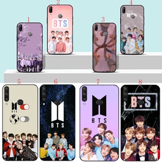 เคสโทรศัพท์มือถือแบบนิ่ม ลายอะนิเมะ BTS แฟชั่น สีดํา สําหรับ Huawei Y8S Y9S Nova 7 SE Nova 2i 2 Lite P20 Lite Psmart Pro 2019 H3