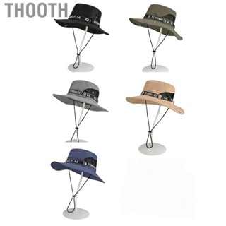 Thooth Men s Fisherman Hat Summer Outdoor Fishing Sunscreen Face Cover UV Protection Big Brim