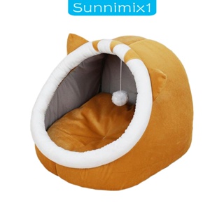 [Sunnimix1] เต็นท์ที่นอน แบบนิ่ม กันลื่น ล้างทําความสะอาดได้ สําหรับสัตว์เลี้ยง สุนัข แมว