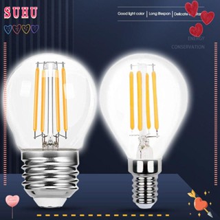 Suhu หลอดไฟ LED G45 E14 E27 4W 6W 8W 3000K 6500K