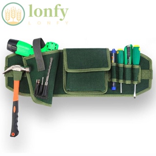 Lonfy กระเป๋าเครื่องมือช่างไฟฟ้า กระเป๋าคาดเอว ชุดเครื่องมือซ่อม หลายช่อง