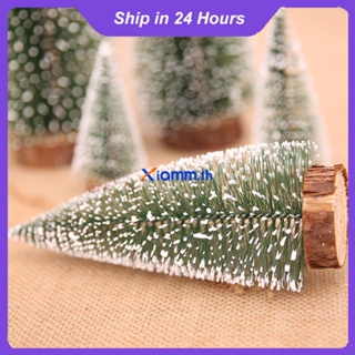 Richanghuodong MINI Christmas Tree Cedar เดสก์ท็อปต้นคริสต์มาสขนาดเล็กสำหรับของขวัญปาร์ตี้ตกแต่งบ้านสำนักงานหน้าต่าง