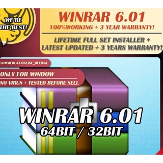 【LIFETIME】WinRAR 6.02/6.01 RAR ZIP (Fully After Service🎯)🔥Latest Updated🔥Activated Installer 100% Working!