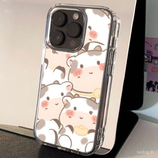 เคสโทรศัพท์มือถือแบบนิ่ม ใส กันกระแทก ลายการ์ตูนน่องน่ารัก สําหรับ iPhone 15promax 14promax 15 14 13 12 11 pro max 13promax xr xsmax 7 8 plus 14plus 13pro