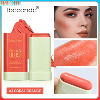 Ibcccndc Smooth Face Blush Cream Matte Rouge Brightening ยาวนาน Natural Contour แต่งหน้าเครื่องสำอางค์เครื่องมือ | ทิมิ1