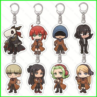 Yb2 พวงกุญแจ จี้อะคริลิค รูปอนิเมะ The Ancient Magus Bride Mahoutsukai no Yome Chise Hatori Ruth Silky Gifts B