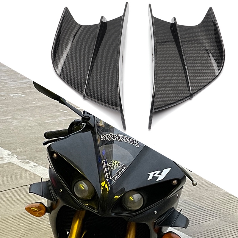 สําหรับ YAMAHA YFZ450 ATV YFZ 450R YFM700 Raptor YFM 700R R1 R3 รถจักรยานยนต์ด้านข้าง Winglet สปอยเล