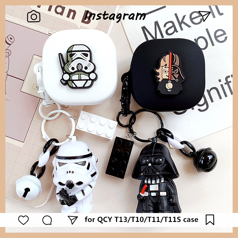 QA15 FOR QCY T13X case / QCY T13 ANC CASE / MeloBuds ANC CASE / T13 CASE NEW Silicone Case Cover ser