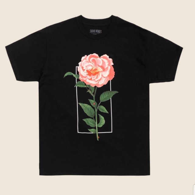 ดีมาก Shawn mendes the tour flower t-shirt