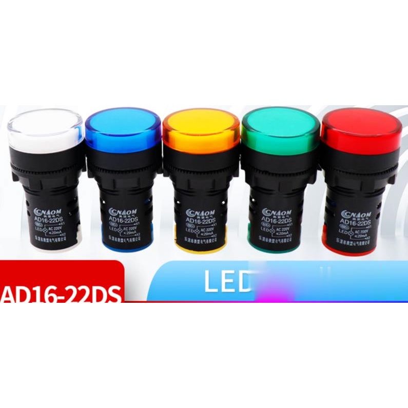 หลอดไฟ LED 220v AD16-22DS  220V