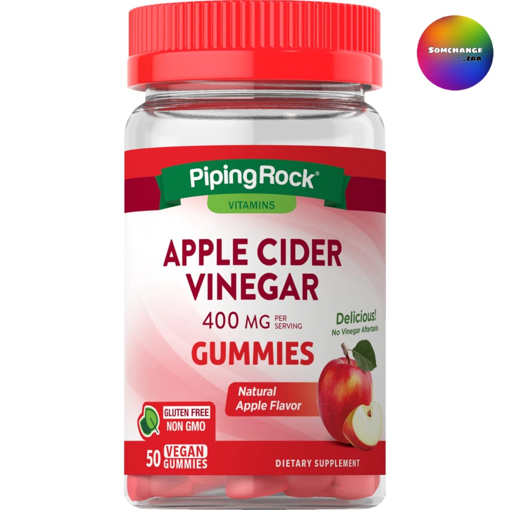 11.11‼️ Apple Cider Vinegar 400 mg. Gummies (50ชิ้น)🍎 กัมมี่แอปเปิ้ลไซเดอร์ (Exp.01/2024)