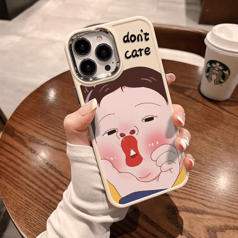 เคสโทรศัพท์มือถือ กันกระแทก ลายตุ๊กตาอ้วน สําหรับ Apple Iphone 11 13max 158p 14pro 712 XYYE