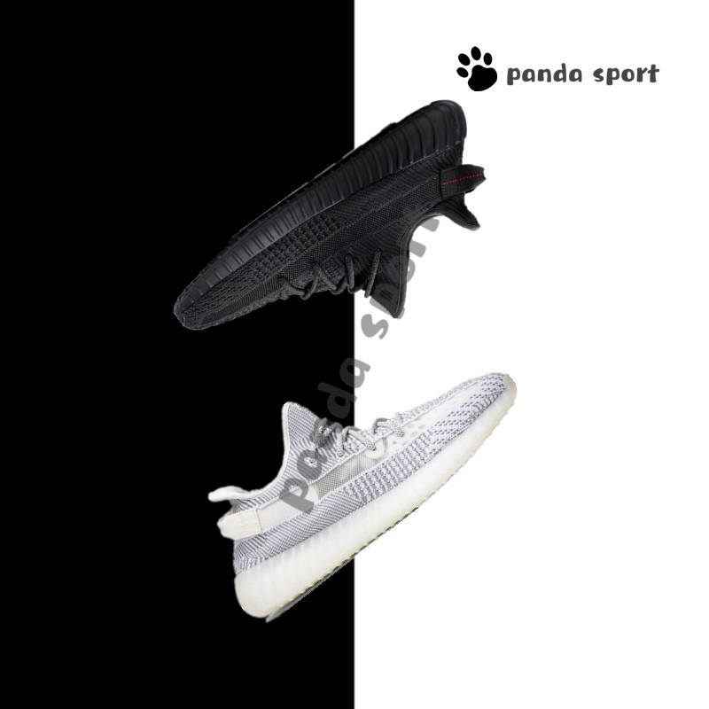 【ADIDAS】Yeezy Boost 350 V2 'Black Non-Reflective' Static Men's shoes Women's shoes  sneakers casual