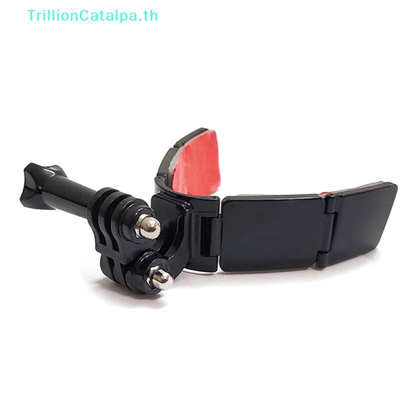 Trillioncatalpa เมาท์ยึดกล้องติดคางหมวกกันน็อค แบบเต็มหน้า อุปกรณ์เสริม สําหรับ Hero 11 10 9 8 7 DJI Insta360 TH