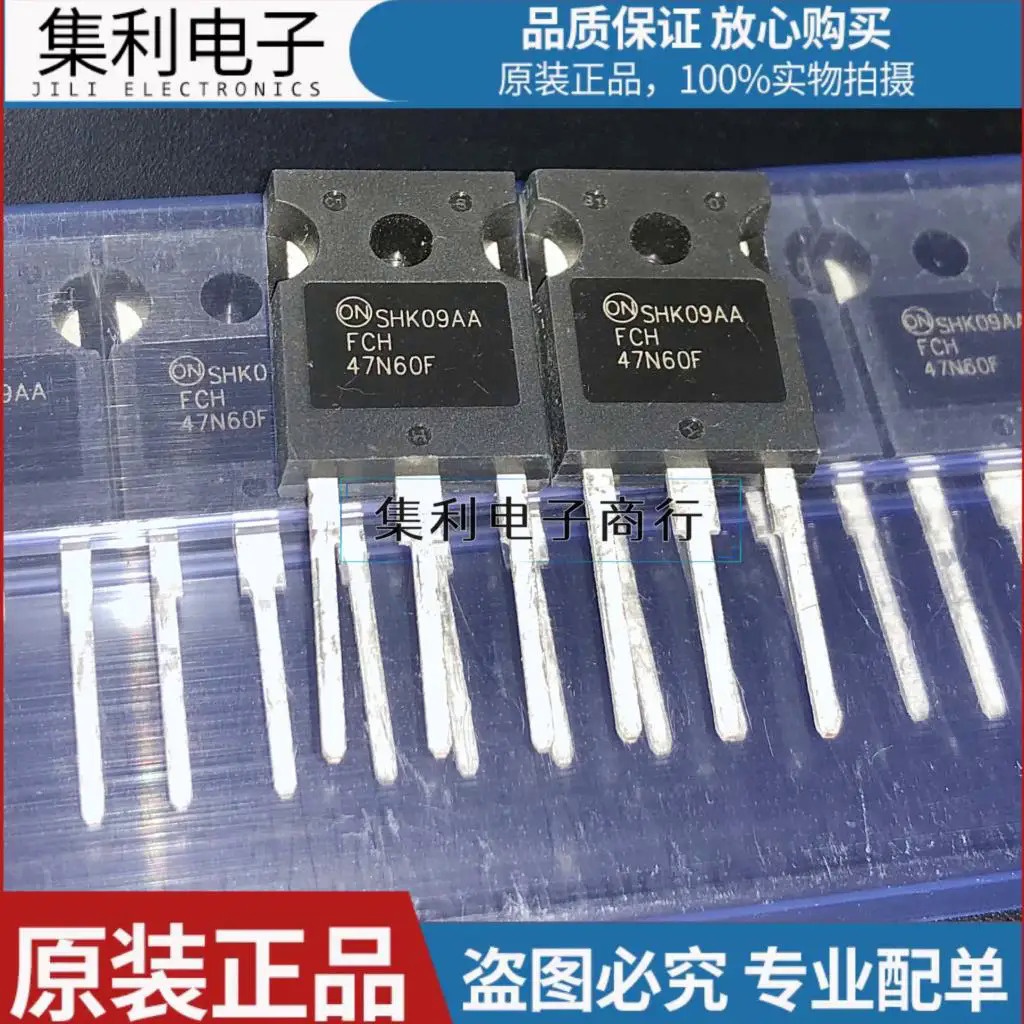 10 ชิ้น/ล็อต FCH47N60F FCH47N60 FCH47N60N MOS 47A/600V นําเข้ารับประกันคุณภาพ