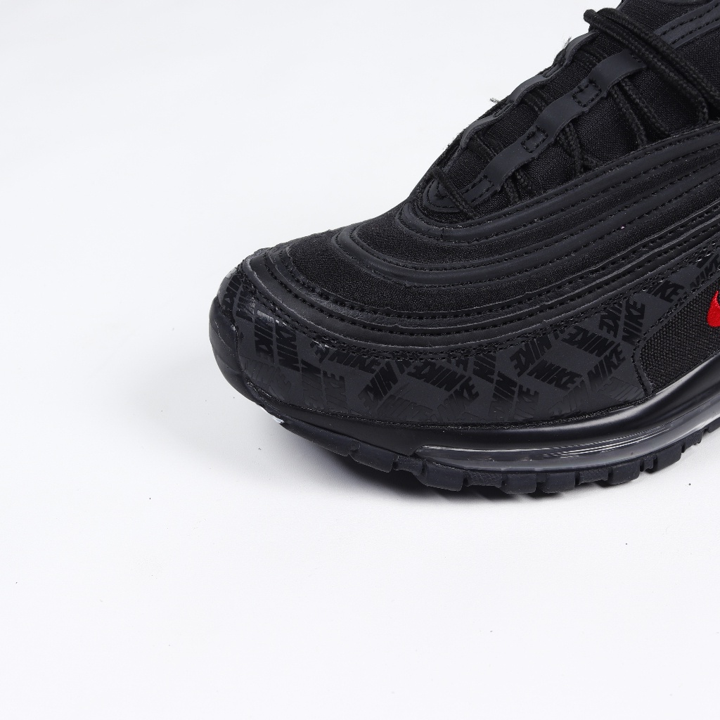 (VLTAVN) Sepatu Nike Air Max 97 Reflective Logo Black - AirMax 97 แฟชั่น