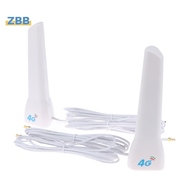 Zbb> ใหม่ เสาอากาศภายนอก 4G LTE 29dBi SMA ตัวผู้ CRC9 TS9 พร้อมสายเคเบิลต่อขยาย 2 เมตร สําหรับโมเด็มเราเตอร์