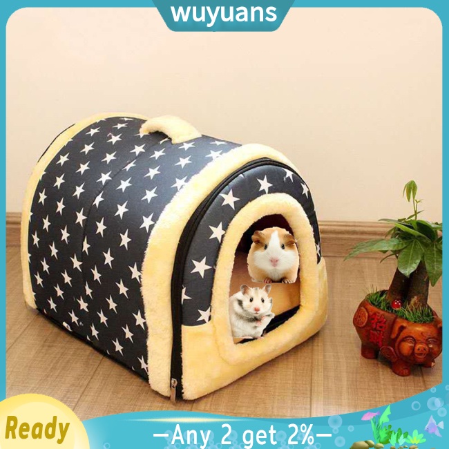 Wuyuans เต็นท์เตียงนอน พับได้ ซักทําความสะอาดได้ อเนกประสงค์ สําหรับสัตว์เลี้ยง สุนัข แมว ขนาดกลาง ขนาดใหญ่
