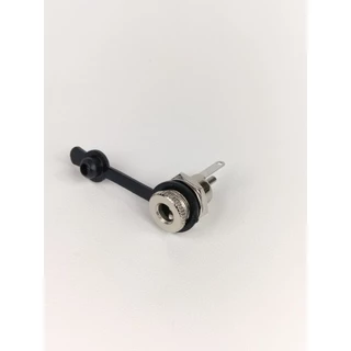Jack DC 5.5x2.1mm Female ตัวเมีย แจ๊คดีซี พร้อมจุกยางกันฝุ่น สแตนเลส ทนกระแสสูงกว่าตัวพลาสติก มีจุกยางกันน้ำ ราคาต่อ ...