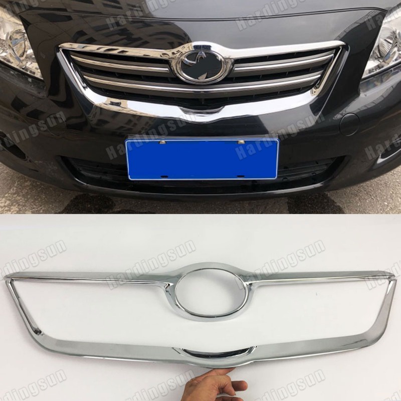 กระจังหน้ารถยนต์ โครเมี่ยม อุปกรณ์เสริม สําหรับ TOYOTA Corolla Altis 2007 2008 2009 2010 2011 2012 2