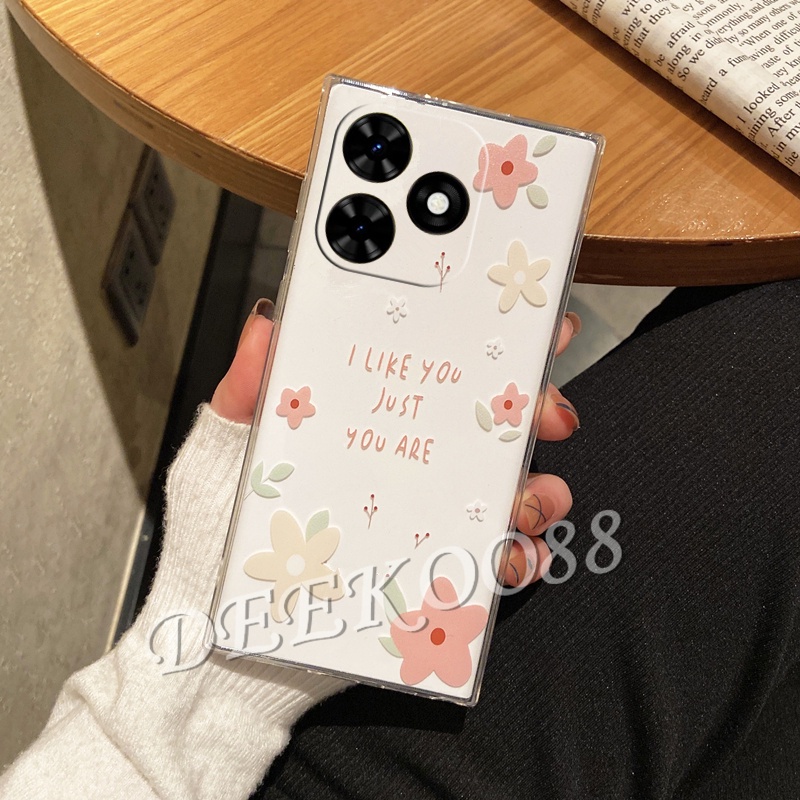 ใหม่สมาร์ทโฟนสําหรับrealme C61 C63 C65 12x 12 GT6 T GT 6 6T RealmeC61 RealmeC63 Realme12X 4G 5G TPU Softcaseน่ารักดอกไม้ขนาดเล็กเคสโทรศัพท์สําหรับสาวกล้องฝาครอบป้องกัน